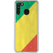 Republic of the Congo Flag Distressed Galaxy A21 Clear Case